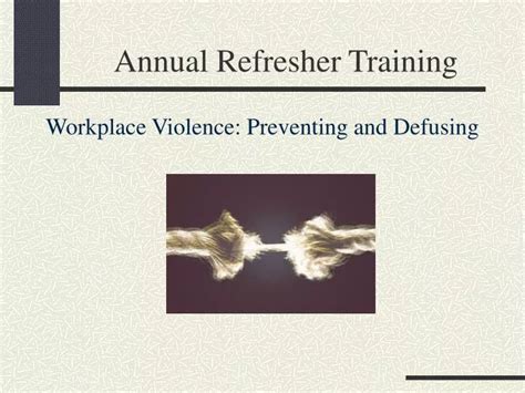 Ppt Annual Refresher Training Powerpoint Presentation Free Download