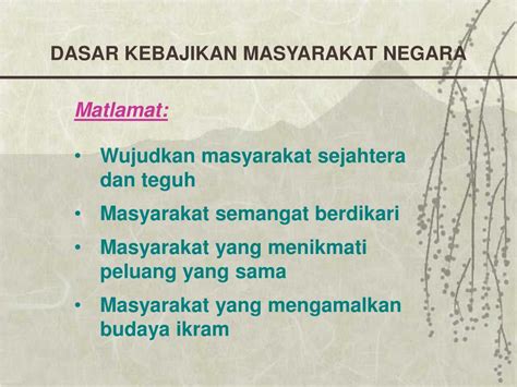 Dasar kebajikan masyarakat negara mukadimah matlamat pdf document. PPT - DASAR DASAR SOSIAL NEGARA PowerPoint Presentation ...