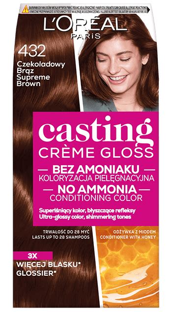 Casting Creme Gloss Koloryzacja Włosów Krem Koloryzujący 432