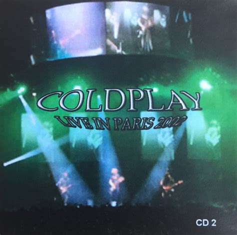 Coldplay Live In Paris 2002 2002 Cdr Discogs