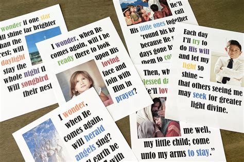 When He Comes Again Dropped the Pictures - Primary Singing