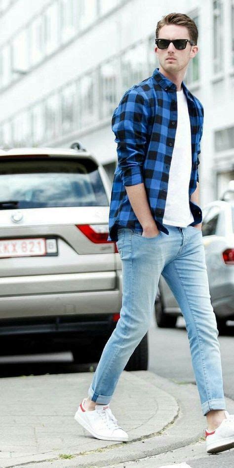 What To Wear With Light Blue Jeans Mens Buy And Slay