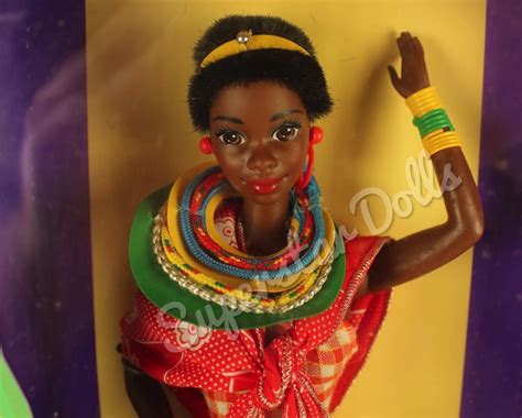 1993 Kenyan Barbie Doll From The Dolls Of The World Collection