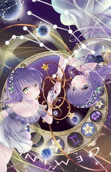 Pin By Alise Jiron On Cung Hoàng đạo Anime Zodiac Constellation Art