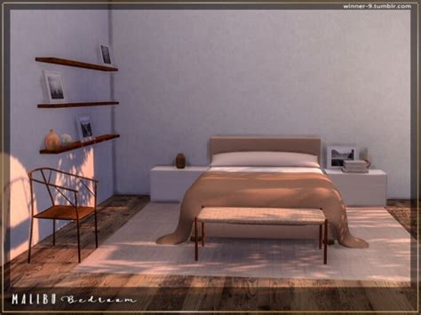 Malibu Bedroom By Winner9 At Tsr Sims 4 Updates