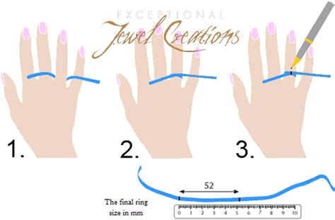 How To Measure Your Ring Size Jewel Creations