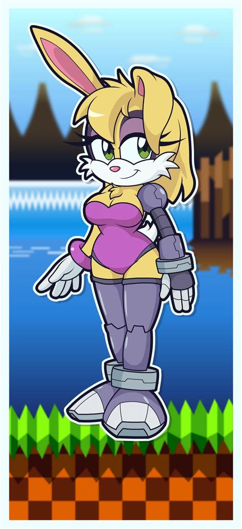 bunnie rabbot 2 by doctor g on deviantart sonic fan art archie comics characters bunny