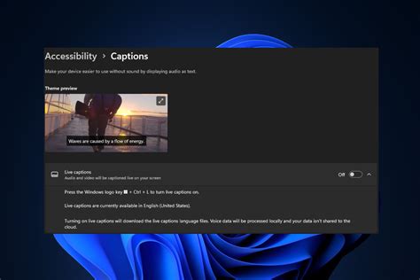 4 Ways To Turn On Or Off Live Caption On Windows 11 Windows Report