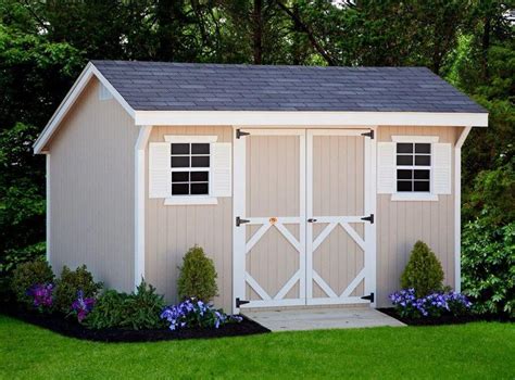 Amish Classic Saltbox Shed Panelized Kit Shed Landscaping Building A