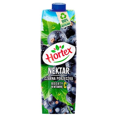Hortex Nektar czarna porzeczka 1 l Zakupy online z dostawą do domu