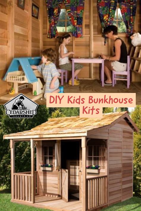 Backyard Clubhouse Kits Impeccable Outdoor Wooden Playhouses Kids