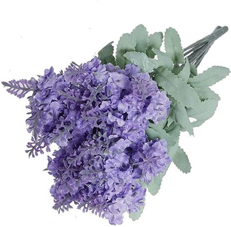 guanan artificial lavender silk flowers artificial bulk rose flowers wedding