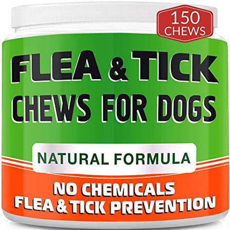 Chewable Flea And Tick Treats For Dogs Made In Usa Flea And Tick