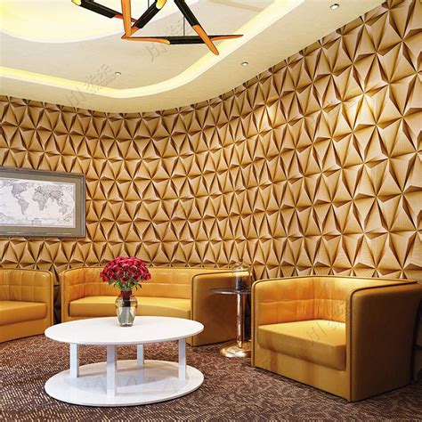 Over 40,000+ cool wallpapers to choose from. Fashion Wall Panel Effect Modern Style 3D PVC Wallpaper ...