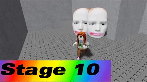 Escape Running Head Stage 10 Roblox Gameplay Youtube