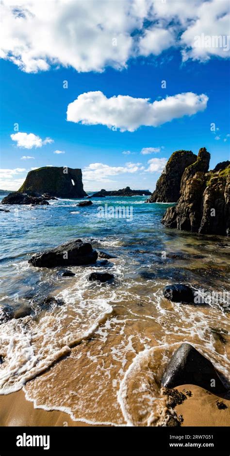 The Elephant Rock At Ballintoy In County Antrim Causeway Coastal Route