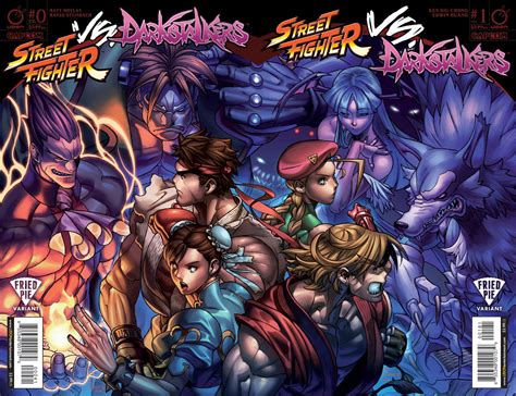 Udon Entertainment Reveals Street Fighter Vs Darkstalkers 1 Covers