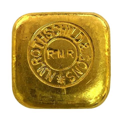 50 Gram Gold Bar Rothschild And Sons Rmr 9999 Fine 2776677852