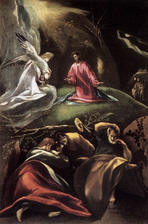 La Oración En El Huerto En El Arte El Greco Cofradía Del Huerto