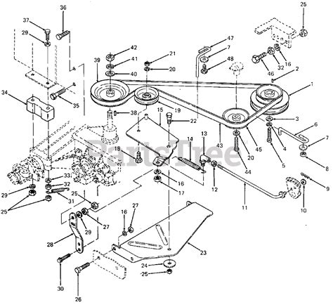 Fleur Top Cub Cadet Garden Tractor Parts