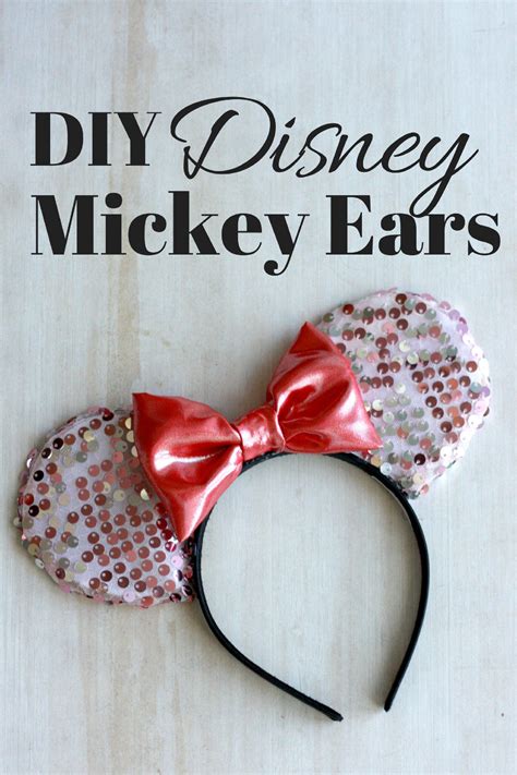 Diy Mickey Ears With The Cricut Maker Diy Mickey Ears Mickey Ears