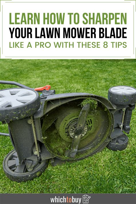 Some Homeowners Think That Lawn Mower Blade Should Be Sharpened