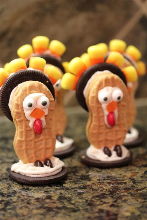 Custom made to order, you will receive two dozen of these sweet delicacies that are dipped in both white and milk chocolate. Nutter Butter Turkey Cookies for Thanksgiving | Holidays ...