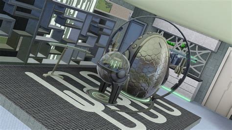 Mod The Sims - Peering Pool Futuristic Home