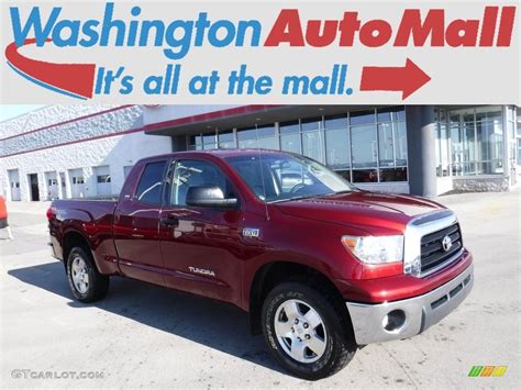 Toyota tundra trd lifted tundra tacoma off road toyota trucks hot rides offroad cool cars salsa monster trucks. 2008 Salsa Red Pearl Toyota Tundra SR5 Double Cab 4x4 #116167335 Photo #19 | GTCarLot.com - Car ...