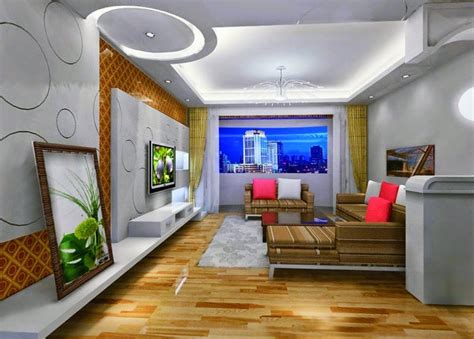 Use a chandelier or pendant for general lighting. 5 gypsum false ceiling designs with LED ceiling lights for ...