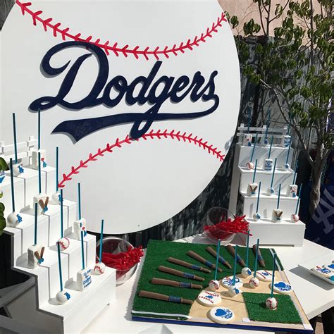 pin by natalie mejia on jacobs 5th birthday dodgers birthday party