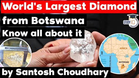 world s largest diamond found in botswana upsc gs paper 1 natural resources across the world