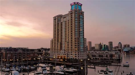 Luxury Penthouse In Baltimore Harborview Towers Youtube