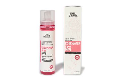 Luxe Organix Rosewater Glow Mist Review Jello Beans