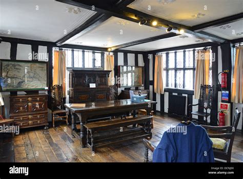 Interior Of 17th Century The Old House High Town Hereford Stock Photo