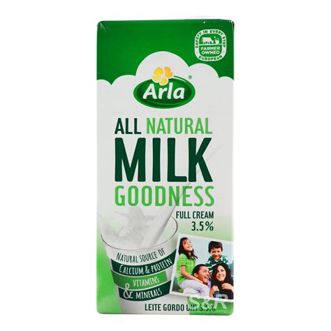 Arla 100 Natural Millk Goodness Full Cream 1ltr Shopifull