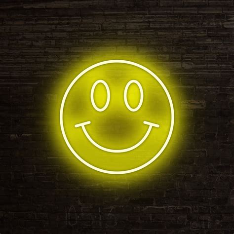 Smiley Neon Sign Myneon