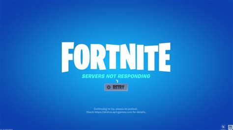 Fortnite Servers Not Responding Is There An Error Fix Gamerevolution