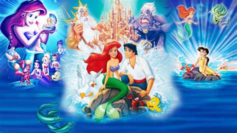 The Little Mermaid 30th Anniversary Wallpaper By Thekingblader995 On