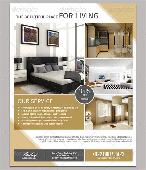 Interior Design Flyer Template - 21+ Free & Premium Download
