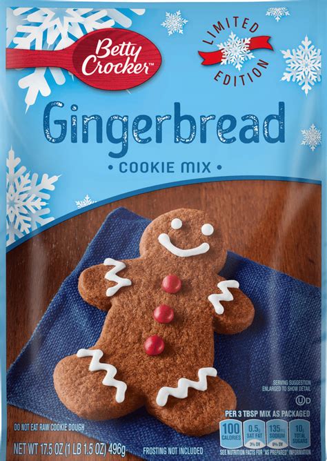 Betty Crocker Gingerbread Cookie Mix 175 Oz
