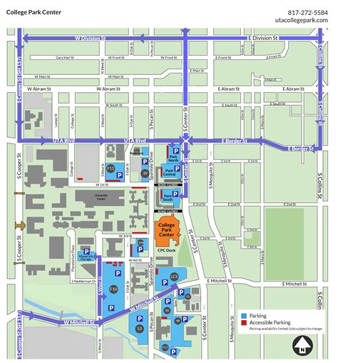 Uta Commencement Parking Map Directions And Prohibited Items