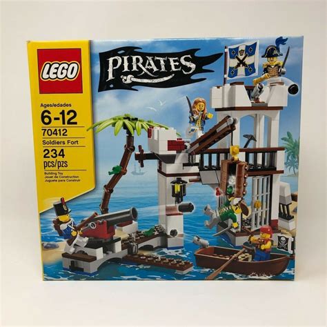 Lego Pirates Soldiers Fort 70412 New In Sealed Box Retired Set