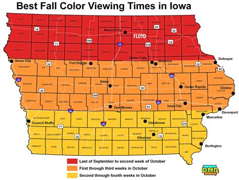 Peak Fall Color In Iowa Coming Up In Next Couple Of Weeks Charles