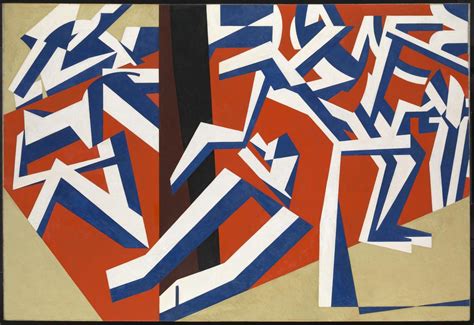 David Bomberg The Mud Bath 1914 Oil On Canvas Support 1524 X 2242 Mm