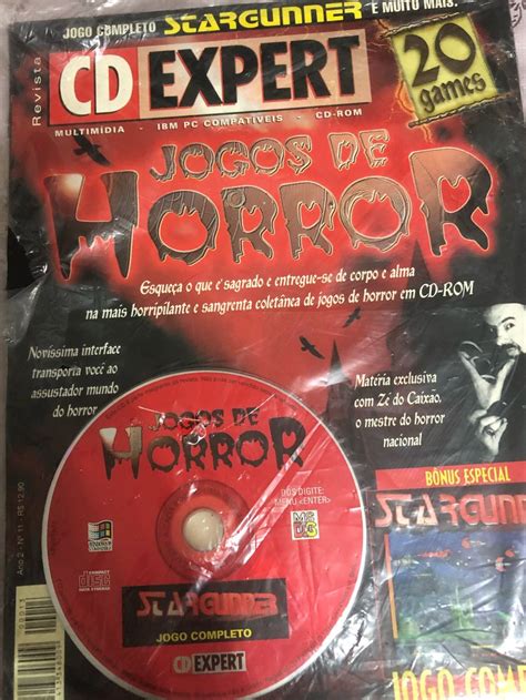 Cd Expert 20 Jogos De Horror Produto Vintage E Retro Cd Expert Nunca