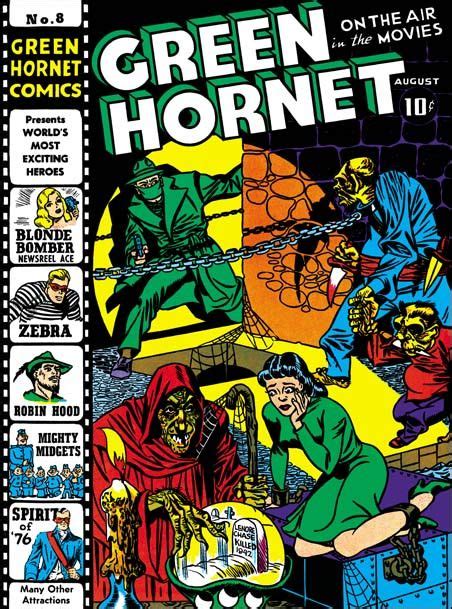 Harvey Covers Simon And Kirby Green Hornet Comics Classic Comic Books