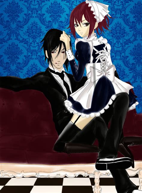 His Naughty Butler Sebastian And Mei Rin By Libertybella On Deviantart