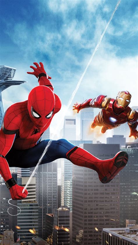 Spider Man And Iron Man Wallpapers Wallpaper Cave