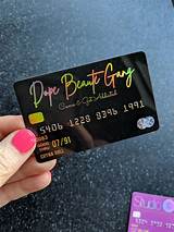 This unique business card will definitely attract attention. Plastic Credit Card Business Cards with Embossed Numbers